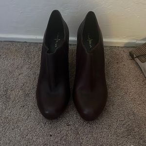 Cole Haan booties. Brown size 10.5